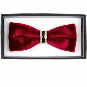Vittorio Farina Velvet Bow Tie by Classy Cufflinks