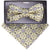 Vittorio Farina Boy's Designer Floral Print Print Bow Tie & Pocket Square by Classy Cufflinks
