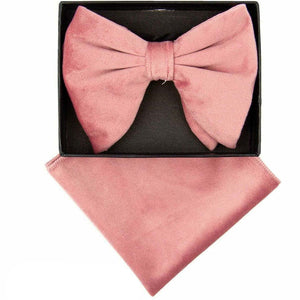 Vittorio Farina Velvet Edwardian Bow Tie & Pocket Square by Classy Cufflinks