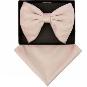Vittorio Farina Velvet Edwardian Bow Tie & Pocket Square by Classy Cufflinks