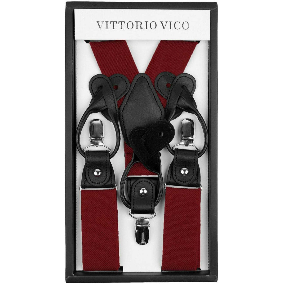 Vittorio Farina Men&#39;s Vibrant Colorful Convertible Suspender by Classy Cufflinks